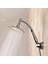 Inç Duş Başlığı Yuvarlak Yağış Püskürtme Başlıkları Banyo Ayarlanabilir Duş Başlığı (Yurt Dışından) 2
