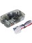 Auto Car Ses Dönüştürücü 12V Rca Stereo Yüksekten Alçak'a Ayarlanabilir Dönüştürücü Adaptör (Yurt Dışından) 4