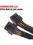 Gpu 8 Pinli Splitter Güç Uzatma Kablosu-1*8-Pin Gpu'dan Çift Pcı-E 8 Pinli Splitter Adaptör Kablosu-Siyah (Yurt Dışından) 2