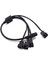 Bakır Dc 5521 - 4pin Pwm 4 Yollu Bilgisayar Pc Fan Güç Adaptörü Kablosu 12 V (Yurt Dışından) 1