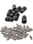 Adet Pg7 Siyah Plastik Kablo Rakoru Konektörü 3-6.5mm ve 50 Adet Dolap Dolap Ahşap Doğrama Raf Pimleri 16MM x 5mm (Yurt Dışından) 1