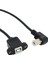 Adet Sağ Açı USB Tip B Erkek USB B Dişi Yazıcı Paneline Montaj (Yurt Dışından) 2