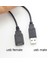 Ayak Kanepe 1m 2m 2 Pin 4 Pin USB 2.0 A Dişi Erkek Jack Güç Şarj Şarj Deta Kablo Kordonu Uzatma Tel Konektörü Dıy 5V Adaptör (Yurt Dışından) 5