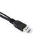 Double A Cro USB B 3.0 Y Kablosu Hareketli Sabit Sürücü Kablosu Siyah (Yurt Dışından) 4