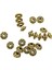 100 x Ton Desenli Ara Boncuk 6X4MM Altın (Yurt Dışından) 1