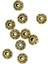 100 x Ton Desenli Ara Boncuk 6X4MM Altın (Yurt Dışından) 4