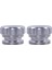 Srıwen 2x 2 Inç 51MM Doldurma Boyuna Kaynaklı Alüminyum Alaşımlı ve Otomobil Parçaları Modifiye Yakıt Deposu Kapağı Gümüş (Yurt Dışından) 3