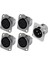 Paket Xlr Jakı 3 Pin - Panel Montajlı Jak D Serisi: 4 Paket Dişi Boyutu Xlr-F ve 4 Paket Erkek Boyutu Xlr-M (Yurt Dışından) 2