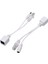 Çift Ethernet Üzerinden Güç Pasif Poe Adaptör Enjektörü + Ayırıcı Kit Poe Kablosu (Yurt Dışından) 3