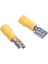 100 Adet 24A Yalıtımlı 12-10AWG Terminal Kıvrımlı Tel Konnektörleri Sarı (Yurt Dışından) 4