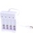 Evrensel USB 4 Yuva Çıkışlı Pil Şarj Cihazı Pil Hızlı Şarj Adaptörü (Yurt Dışından) 5
