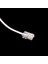 RJ11 6P4C - RJ45 8P4C Modüler Telefon Internet Uzatma Kablosu 3 Metre (Yurt Dışından) 5