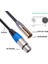 Rexlıs 1ft Mini Xlr Erkek - Xlr Dişi Adaptör Kablosu, 3-Pin Mini Xlr - Xlr Video Kablosu, Bmpcc 4K Bmpcc 6k Sony Canon Kamera Için (Yurt Dışından) 5