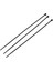 Ağ Naylon Kablo Tel Zip Kravat Kordon Askısı 2X150MM 500 Adet Siyah (Yurt Dışından) 5