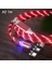 Glow LED Aydınlatma Hızlı Şarj Manyetik USB C Tipi Kablo (Yurt Dışından) 1