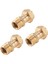3x Basınçlı Yıkama Makinesi Döner Bağlantı, Bükülmez Hortum Bağlantısı, Bükülmez Metrik M22 14MM Bağlantı, 3000 Psi (Yurt Dışından) 1