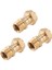 3x Basınçlı Yıkama Makinesi Döner Bağlantı, Bükülmez Hortum Bağlantısı, Bükülmez Metrik M22 14MM Bağlantı, 3000 Psi (Yurt Dışından) 2