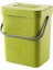Lavabo Altında Kapaklı Çöp Kovası Yeşil Çöp Kutusu Plastik Çöp Sepeti Banyo / Ofis Için Çöp Kutusu Asın, Mutfak Için Atık Kompost Kutusu Yatak Odası Için Küçük Çöp Kutusu 0,8 Galon (Yurt Dışından) 1