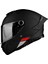 Kask Thunder 4 Sv Solıd A1 Matt Black Şeffaf Vizör 2