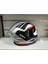 Kask FS-867 Mat Silver/blye/red Güneş Vizörlü 5