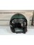 Kask Sx.10 Mat Yeşil Çenesiz Güneş Gözlüklü 3