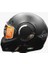Kask Stratos Çene Açılır Mat Siyah 1