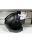 Kask SW-766 Mat Siyah Çenesiz Güneş Gözlüklü 2