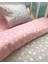 Pamuklu Bebek/çocuk Yastık Çarşaf Yorgan Seti Pembe/gri Yıldızlı 60x120 2