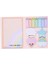 Ooly Side Notes Yapışkanlı Etiket Seti - Pastel Rainbows 2