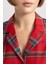 Fall in Love Pijama Yaka Flanel Casual Üst B5457AX23WN 4