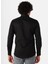 Slim Fit Klasik Yaka Armürlü Siyah Erkek Gömlek GM2024700405 3
