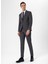 Normal Bel Slim Fit Siyah Erkek Takım Elbise TK1006900261 2
