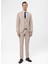 Normal Bel Slim Fit Bej Erkek Takım Elbise TK1020000267 1