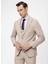 Normal Bel Slim Fit Bej Erkek Takım Elbise TK1020000267 5