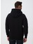 Kapüşon Yaka Siyah Erkek Sweatshırt 241 Lcm 241009 Merry Sıyah 4