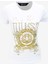 Bisiklet Yaka Baskılı Beyaz Kadın T-Shirt 75PAHF03 1