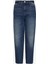 Yüksek Bel Düz Paça Normal Indigo Kadın Denim Pantolon 6RYJ81 1