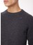 Klasik Yaka Normal Düz Siyah Erkek Kazak K2112PW_SEBASTIEN Lambswool 4