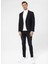 Slim Fit Siyah Erkek Armürlü Ceket Ct2021600310 3
