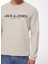Bisiklet Yaka Gri Erkek Sweatshırt 12261174_JPRBLAJACOB Sweat Crew Exc 4