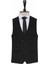 Normal Bel Slim Fit Siyah Erkek Takım Elbise TK1001100128 3