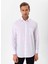 Regular Fit Klasik Yaka Düz Beyaz Erkek Gömlek GM1001400260 1