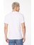 Bisiklet Yaka Düz Beyaz Erkek T-Shirt J30J322547YAF 5