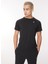 Bisiklet Yaka Düz Siyah Erkek T-Shirt K0074Q0_EDWING 1