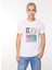 Bisiklet Yaka Düz Beyaz Erkek T-Shirt 23IU1M0F018P400_T-SHIRT Jersey 2
