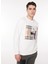 Kapüşon Yaka Krem Erkek Sweatshırt Sew G629 Vır_snapshot Regular Fıt 2