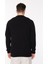 Bisiklet Yaka Regular Fit Baskılı Siyah Erkek Kazak Kmw G514 Ny_downtown Regular Fıt 5