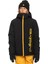 Siyah Erkek Çocuk Kapüşonlu Waterproof Kayak Montu EQBTJ03171 1