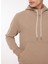 Kapüşon Yaka Kahve Erkek Sweatshırt FI2545SS 4