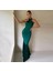 Backless Elbise - Yeşil 1